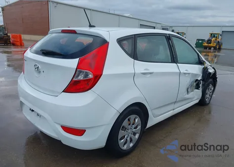 2017 Hyundai Accent Se from USA, damaged, VIN KMHCT5AE0HU316476